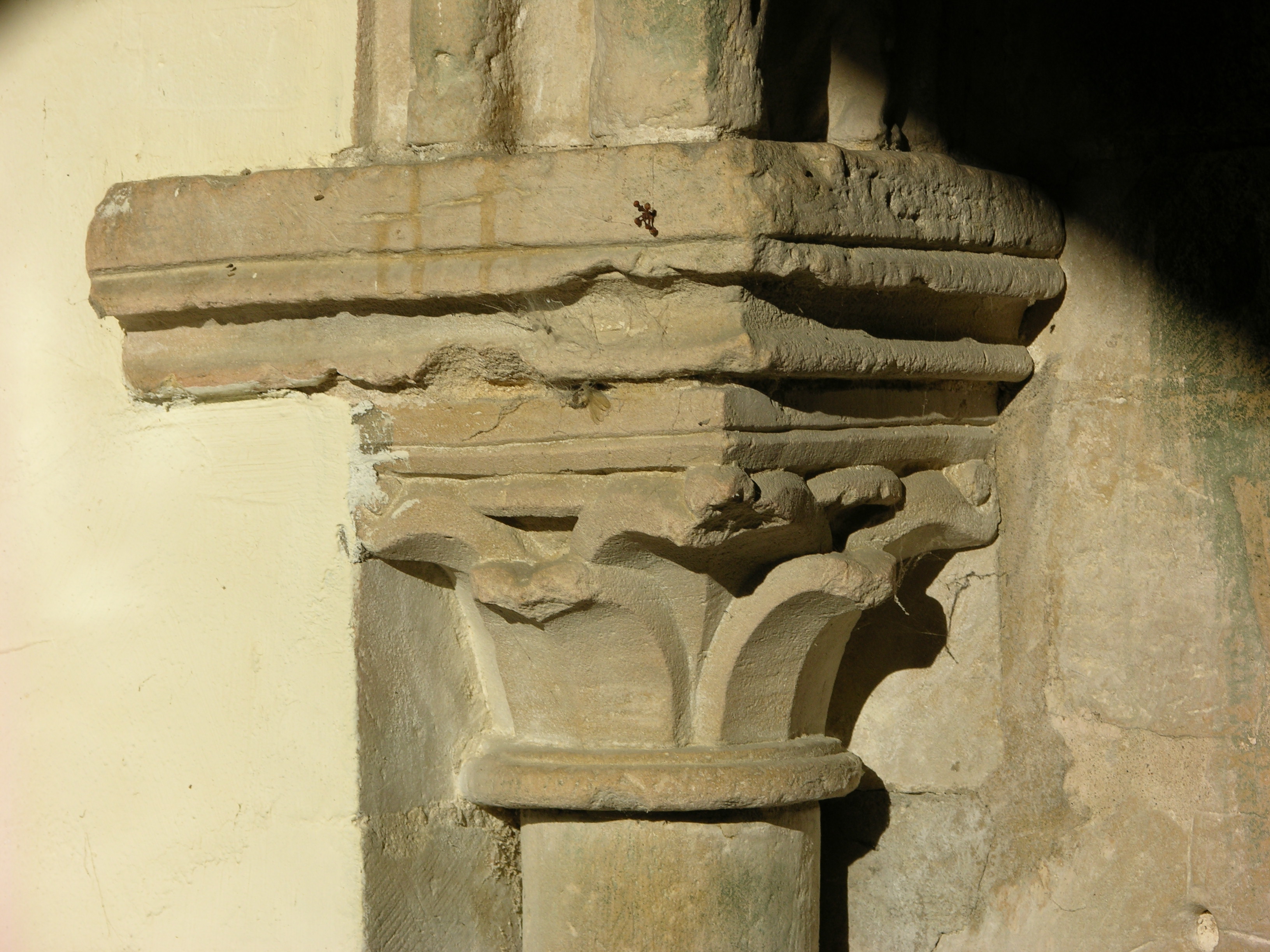 Waterleaf Stone Waterleaf and Flat Leaf capitals | Stories in Stone