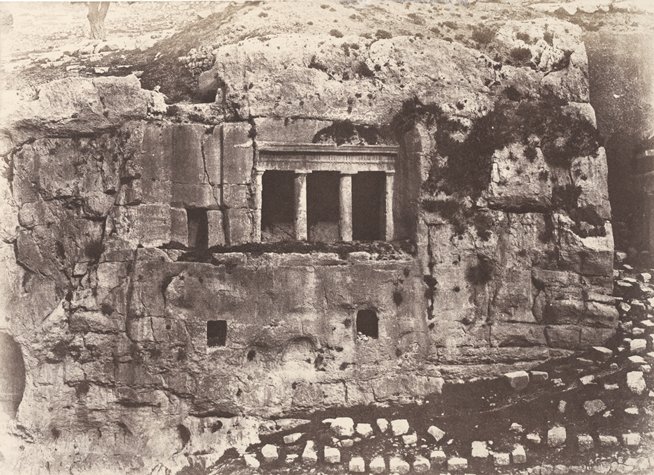 A._Salzmann_-_Tomb_of_St._James,_Valley_of_Josaphat,_Jerusalem