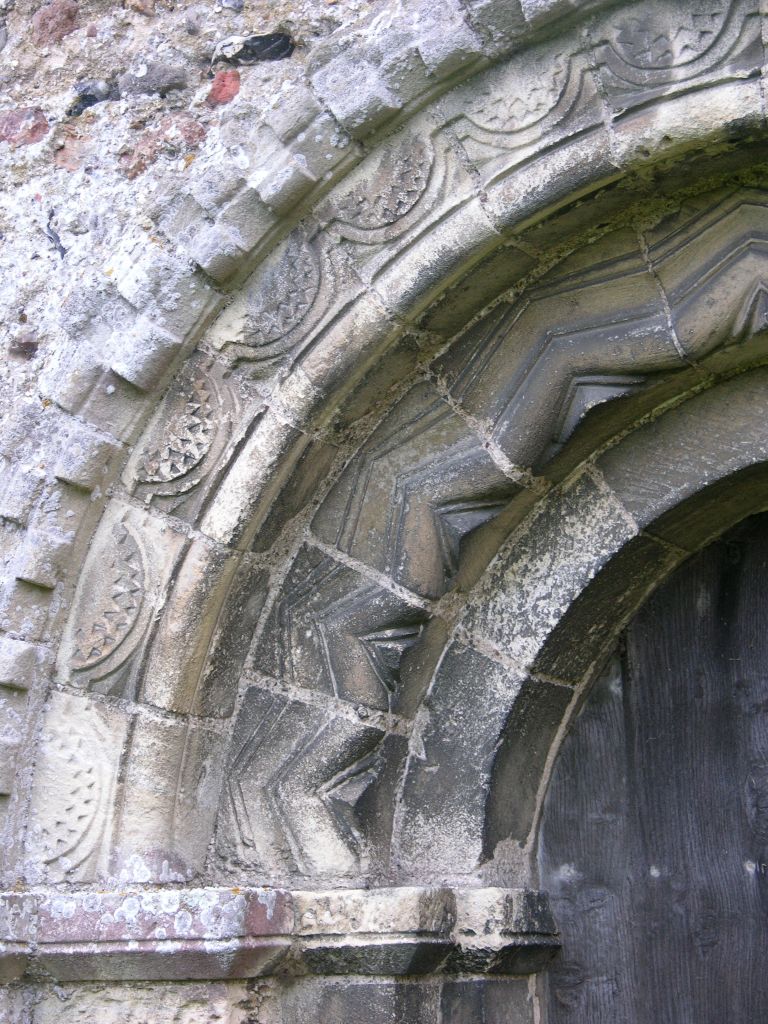 St Andrew, Wissett north doorway